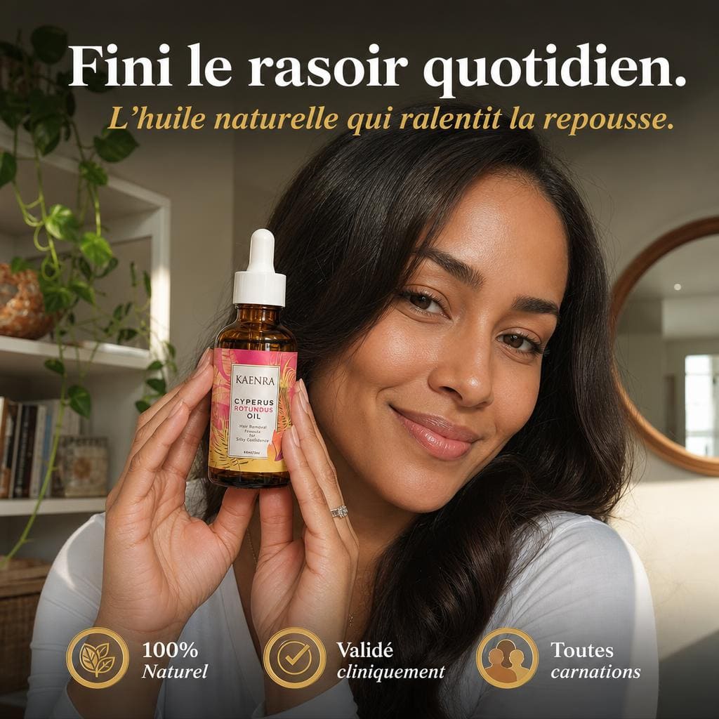 Fini le rasoir quotidien